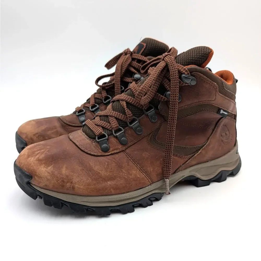 Timberland Mt Maddsen Waterproof Hiking Boots Men's Dark Brown Size US10W EU44
